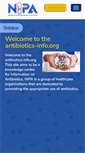 Mobile Screenshot of antibiotics-info.org